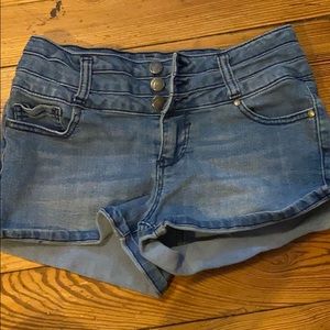 size 3 jean shorts
